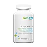 Vitabay Zeolith Detox 120 g • Ultrafeines Pulver • 95% Klinoptilolith • Medizinprodukt zur Entgiftung