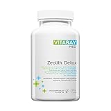 Vitabay Zeolith Detox 120 g • Ultrafeines Pulver • 95% Klinoptilolith • Medizinprodukt zur Entgiftung