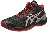 ASICS Herren Sky Elite FF MT Volleyball-Schuh, Black Pure Silver, Numeric_39 EU