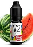 V2 Vape Wassermelone AROMA/KONZENTRAT hochdosiertes Premium Lebensmittel-Aroma zum selber mischen von E-Liquid/Liquid-Base für E-Zigarette und E-Shisha 50ml 0mg nikotinfrei