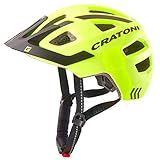 Cratoni Kinderhelm Maxster Pro-R 360° Reflection Jugendhelm Fahrradhelm, Größe S/M