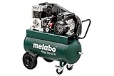 Metabo 601589000 Kompressor MEGA 350-50 W | + 2 Universal-Kupplungen (Ansaugleistung: 320 l/min | Füllleistung 250 l/min | 10 bar / 2,2 kW | Kesselgröße 50 l | 52 KG)