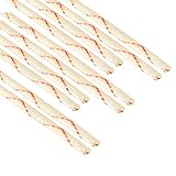 sourcing map 10Stk.Hülle 3mm I.D.PVC Isolierung Schlauch 1500V 125 Grad 895mm 2.94ft Weiß Rot de