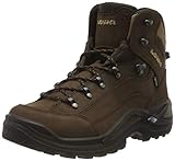 Lowa Herren Renegade GTX Mid Trekking-& Wanderhalbschuhe, Braun (Espresso 0442), 44 EU