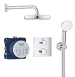 GROHE Grohtherm Thermostate - Duschsystem (Unterputz mit Tempesta 210) chrom, 34729000
