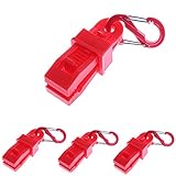 MagiDeal 4 Stück Tarp Clip mit Karabinerhaken, stabil und praktische