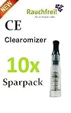 10x TRANSPARENTE BELMOSEN Clear Atomizer-klarer Verdampfer Clearomizer ORIGINAL mit LANGEM DOCHT! Sparpack Neueste Version für eGo-T / eGo-C E Zigarette inkl Mundstück! STARKE DAMPFENTWICKLUNG & INTENSIVER GESCHMACK