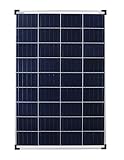 enjoysolar Poly 100W Polykristallines Solar panel 100Watt ideal für Wohnmobil, Gartenhäuse, Boot … (Einzelpack)