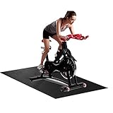 Bodenschutzmatte Laufband Matte Fitness Unterlegmatte für Crosstrainer, Rollentrainer Und Andere Fitnessgeräte - Auch für Yoga, (120x60x0,4cm), rutschfest, Komprimierend, Verschleißfest