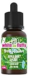 100mg Liquid Aroma - White and Fluffy® Green Pleasure'APPLE MINT & LIME' - PREMIUM Liquid ohne Nikotin • PG VG Terpene Liquid 10ml nikotinfrei - Test-Note 1,2