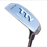 Unbekannt Golf Übung Chipper, Leichte Golf Putter Indoor-und Outdoor-Golf Praxis Golf Club Golf Clubs mit doppelseitigen Schneidestangen for Männer und Frauen (Farbe : M-Blue, Größe : Carbon Rod)