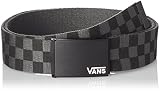 Vans Herren Deppster Ii Web Belt Gürtel, Schwarz (Black/charcoal), One size