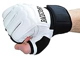 Bad Company Profi PU FreeFight MMA Handschuhe Modern Lights weiß, L
