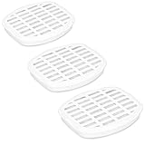 Navaris 3X Ersatzfilter für Wasser Trinkbrunnen - 3er Set Filter Patronen für Katzen Hunde Wasserbrunnen - gegen Geruchs- und Geschmacksstoffe