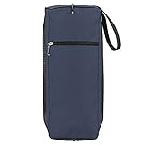 eBuyGB 1315804 Große Golf-Schuhtasche mit Netzeinsatz und Reißverschluss für Golfschläger (blau), L