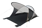 High Peak Strandmuschel Aurinko 50, Aluminium/dunkelgrau,