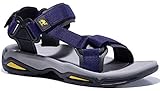 Camel Sport-Sandalen für Herren mit Riemen, wasserdicht, Sandalen zum Wandern, für Strand, Outdoor, Sommer, Blau (marineblau), 42 EU