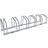 Baumarktplus Fahrradständer für 6 Fahrräder Räder Fahrrad Ständer Rad Aufstellständer Bike