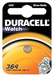 Duracell Uhrenbatterie (364) ///;SR621SW (SR60,AG1,LR621,LR60,164);1 Pack