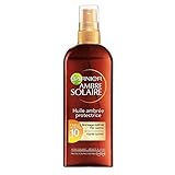 GARNIER - Ambre Solaire - Huile Ambrée Protectrice FPS10 - Spray 150ml