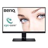 BenQ GW2475H 23,8' FullHD Monitor (1920x1080, IPS, 5ms, 60Hz, 2X HDMI, VGA, VESA, Flicker-Free, Low Blue Light, blendfrei) schwarz