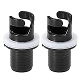 Blusea aufblasbares kajak,2 Stücke Schlauchboot Kajak Luftventil Adapter Inflation Luft Fußpumpe Schlauch Adapter Ventilstecker