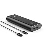 Anker PowerCore+ 20100mAh USB C Powerbank Externer Akku Hohe Kapazität Ladegerät (6A Output, PowerIQ und VoltageBoost) für MacBook, iPhone, iPad, & weitere (Schwarz)