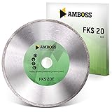 Amboss FKS 20 - Diamant-Trennscheibe Ø 180 mm x 22,2 mm - Fliesen/Keramik/Marmor | Segmenthöhe: 5 mm (gesintert)
