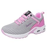 HEETEY Turnschuhe für Herren, Flache Plattform-Laufschuhe der Freizeit-Frauen rutschfeste, atmungsaktive leichte Sneakers Outdoor-Laufschuhe fürs Bergsteigen