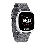X-WATCH 54038 IVE XW FIT Fitness Uhr – Fitness-Coach – Schrittzähler - Schlafanalyse – Workout- & Pulstracker – Kalorientracker f. Android & iOS