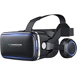 VR Shinecon 3D VR Brille SC-G04E Virtual Reality Brille Headset für iOS für Android Smartphone 4.7-6.0 Zoll