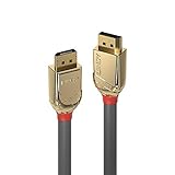 LINDY 36292 2m DisplayPort 1.4 Kabel, Gold Line