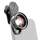APEXEL APL-HB100mm Universelles Smartphone-Makroobjektiv 4K HD-Telefonkameraobjektiv Keine Verzerrung Unscharfer Hintergrund Kompatibel mit iPhone 11 / XS/XS Max/XR/X / 8/8 Plus