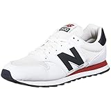 New Balance Herren 500 Core Sneaker, Weiß (Munsell White), 43 EU