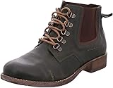 Josef Seibel Damen Schnürstiefelette Sienna 09, Frauen Stiefeletten,Stiefel,Chukka Boot,Halbstiefel,Schnürboots,Bootie,Reißverschluss,Oliv-Kombi,36 EU / 3 UK