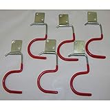 GP 6X Gerätehalter Haken Werkzeughalter Gartengerätehalter Besenhalter Stielhalter