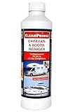 CleanPrince Caravanreiniger und Bootsreiniger 500 ml Schiff Wohnwagen Camping Zelt reinigen Reiniger Segelboot Bootsdeck Kunststoff Reise Wohnmobil Wohnwagen Camper Camping