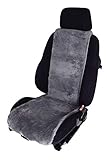 Leibersperger Felle Autositzbezug Autositzauflage Premium aus Lammfell Sitzbreite 40cm (Taubenblau)