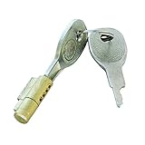 Carpoint 0410208 Steckschloss für Kupplung für 0410210-410237, mit Zwei Schlüsseln