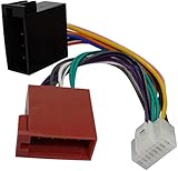 AERZETIX Adapter Konverter Kabel Adapter Stecker ISO Kabelbaum H7-Auto für Alpine Autoradios