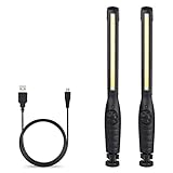 Winzwon LED Arbeitsleuchte Taschenlampe Werkstattlampe COB Inspektionsleuchten Campinglampe mit Magnetischen Arbeitslicht für Auto Reparatur, Werkstatt, Garage, Camping, Notbeleuchtung