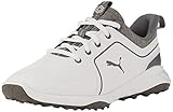 Puma Grip Fusion 2.0 JRS, Jungen Golfschuhe, Weiß (PUMA White-Quiet Shade 01), 38 EU