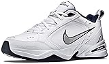 Nike Herren Air Monarch Iv Fitnessschuhe, Weiß Midnight Navy Metallic Silver, 48.5 EU