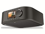 Hama DAB Radio DIR355BT Internet Radio DAB+, Bluetooth & Spotify (WLAN Küchenradio mit FM, AUX, App Bedienung, Radiowecker und Display, Unterbauradio mit Montageplatte ohne Bohren) schwarz