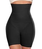 SLIMBELLE Miederpant Stark Formend Miederhose Bauch Weg Unterwäsche Shaping Miederslip Nahtlos Damen Schwarz 32 34