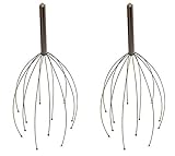 2 Stück Kopfmassagegerät Relax Massagespinne als Kopfkrauler Kopfmassage-Stimulator Entspannung PUR (2 Stück von all-around24)