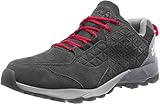 Jack Wolfskin Herren Cascade Hike LT Texapore Low M-4035481 Trekking- & Wanderhalbschuhe, Schwarz (Black/Red 6047), 44 EU