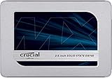 Crucial MX500 500GB CT500MX500SSD1(Z)-bis zu 560 MB/s (3D NAND, SATA, 2,5 Zoll, Internes SSD)