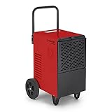 TROTEC Luftentfeuchter Bautrockner TTK 166 ECO (max. 52 Liter/24h) für Raumgrößen bis 90 m² / 230 m³ | Hygrostatgesteuerter Automatikbetrieb