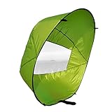 Einfach Tragbar, 42'' Downwind Wind Paddle Instant-Popup Kayak Sail, Kayak Wind Sail, Kayak Accessorie - Grün